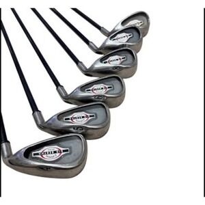 Callaway, Big Bertha Iron Set Six Clubs 50° RCH 75i Firm Flex Graphite Shafts RH